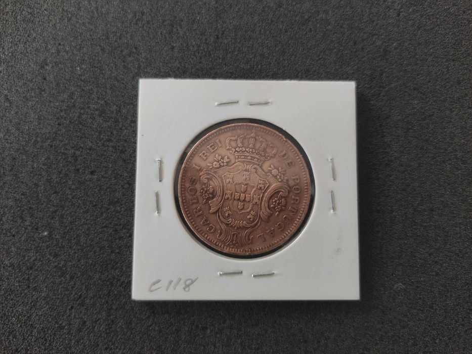 Moeda 10 Reis 1901 #2