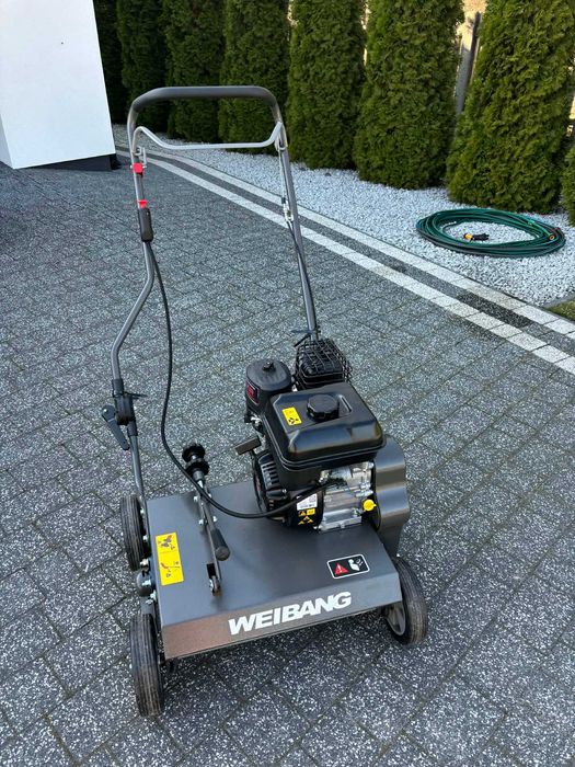 Wertykulator spalinowy Weibang WB486CRB wynajem szeroki 47cm