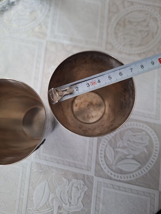 Посріблені колекційні чарки.