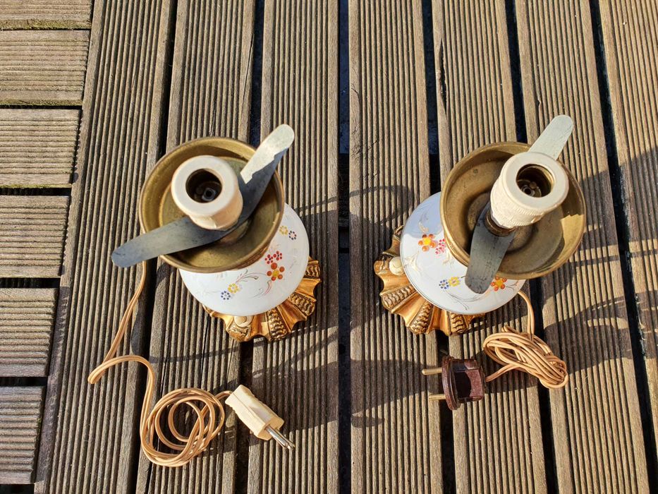 Candeeiros originais dos anos 50