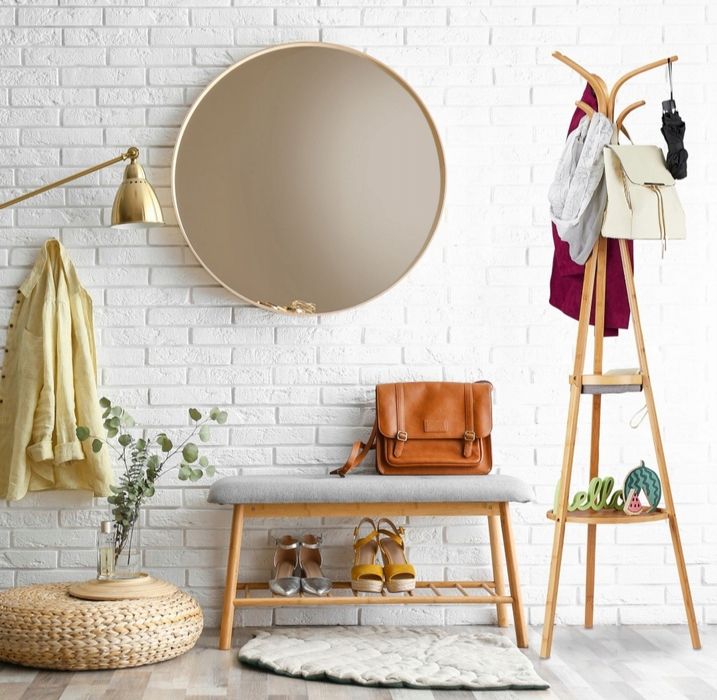 Elegancki Wieszak  bambus Leitmotiv boho loft