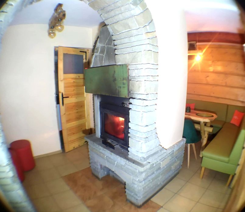 Domek nad rzeką ogrodzony balia Sauna kominek noclegi Brenna, Ustroń