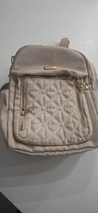 Plecak berzowy złote dodatki