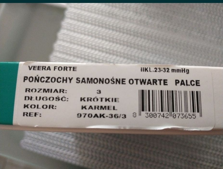 Pończochy uciskowe Veera forte