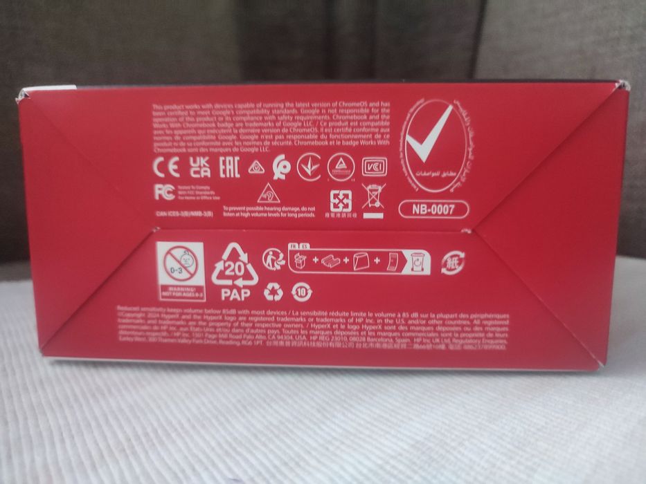 HyperX Cloud Mini przewodowy zestaw słuchawkowy do gier dla dzieci