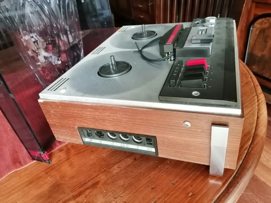 Leitor gravador bobines Telefunken Berolina