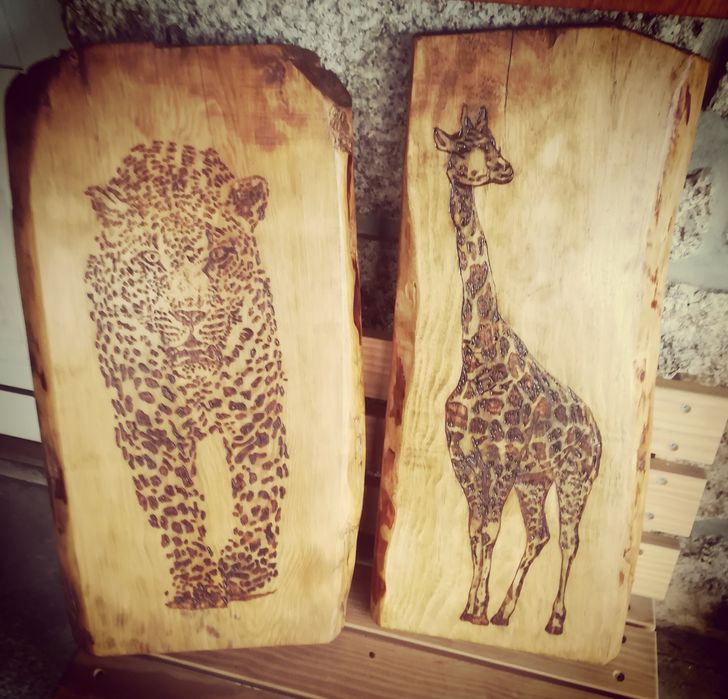 Artesanato pirografo