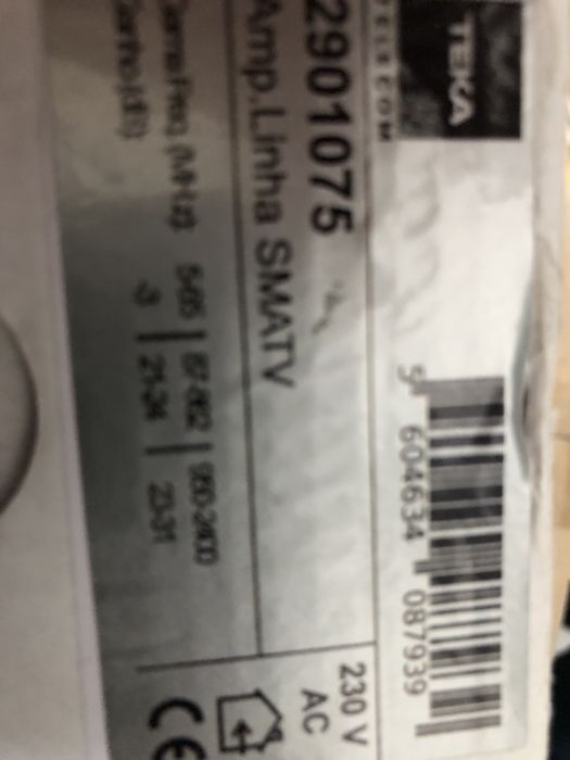 TV+SAT Line Amplifier64738899761539120