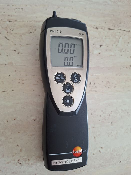 Miernik Testo 512 różnicy ciśnień 0-200hPa