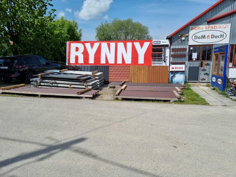 blacha trapez dachowa trapezowa od ręki na placu