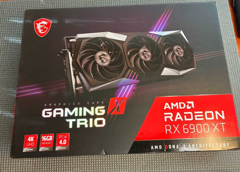 Відеокарта MSI Radeon RX 6900 XT Gaming X Trio 16GB