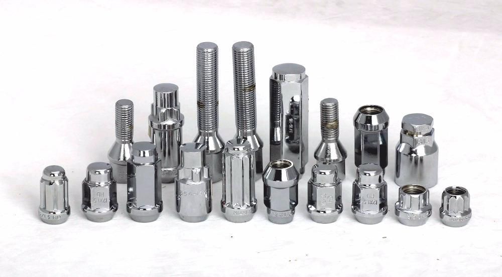 Pernos e Fêmeas para Jantes de carro