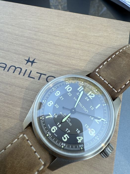 Годинник HAMILTON Khaki Field TITANIUM Auto