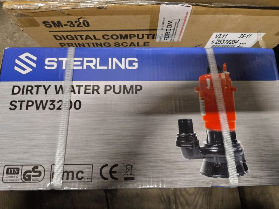 Pompa do brudnej wody STERLING STPW3200 320W NOWA