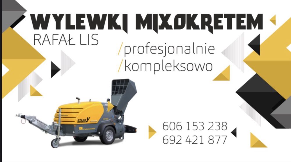 Wylewki Maszynowe Mixokretem Styrobteon