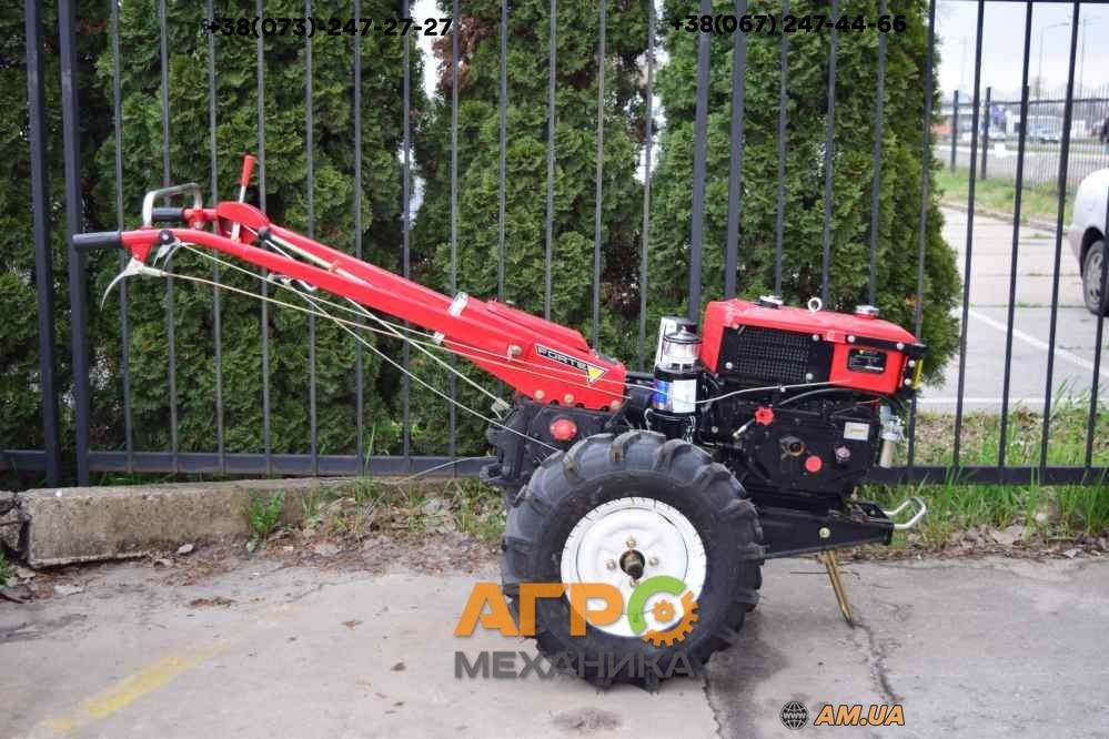 Мотоблок Forte МД-81 LUX (8 к.с. дизель)! Фреза+LED фара!