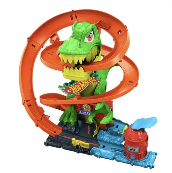 Ігровий набір Hot Wheels City Атака вогняного Ті-Рекса