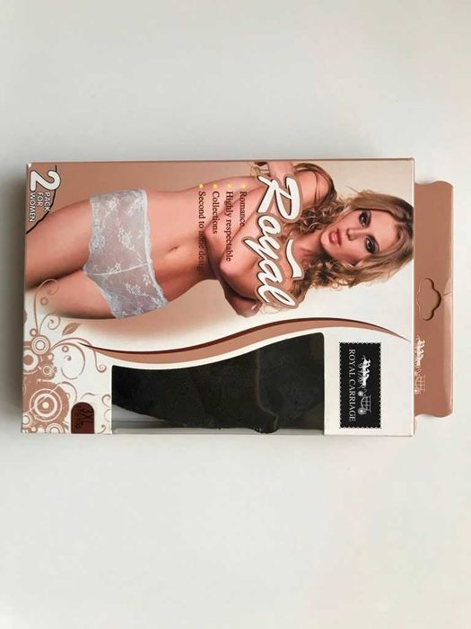 Кружевные трусики шортики черные 54 размер