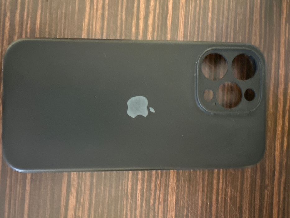 Чехол на айфон 14 про макс чорний