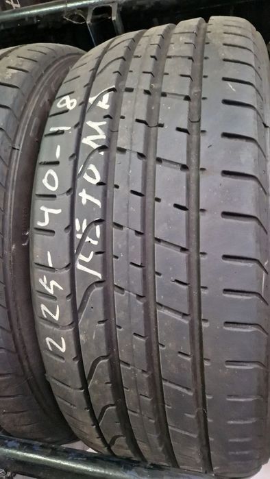 4 PNEUS 225/40/18 PIRELLI PZERO RFT COM MAIS DE 95% DE PISO
