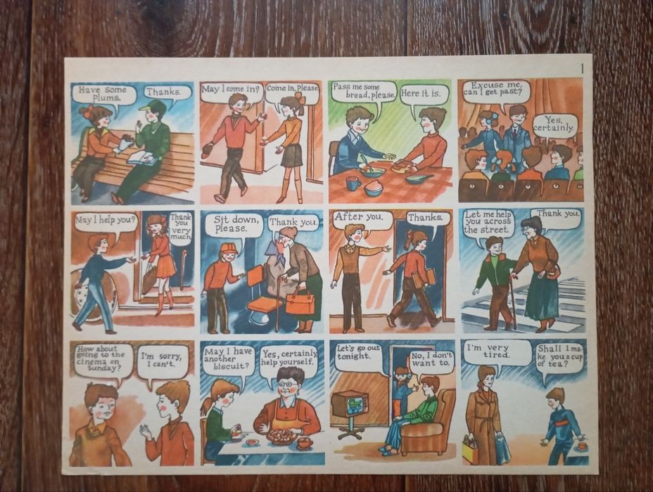 Говорим по-английски. Игра.