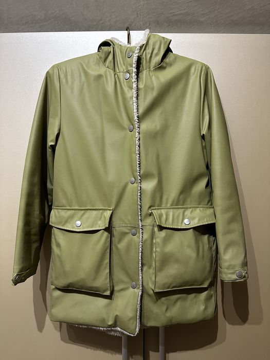Parka Zara 2 En 1 Avec Gilet Intérieur Kaki - Taille 164 - Occasion Très Bon état - Modèle SH617