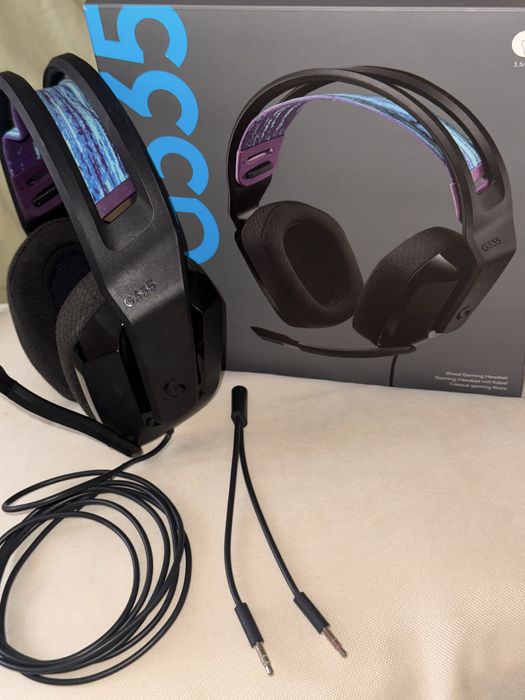 Навушники з мікрофоном Logitech G335 Wired Gaming Black
