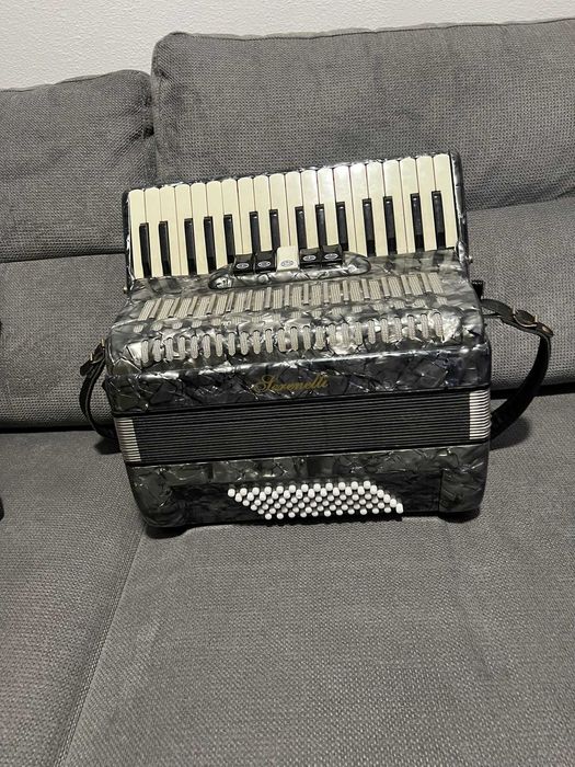 Acordeão de Teclas à 3ª Voz - Semi Novo