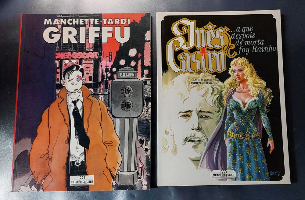 4 Álbuns de Banda Desenhada