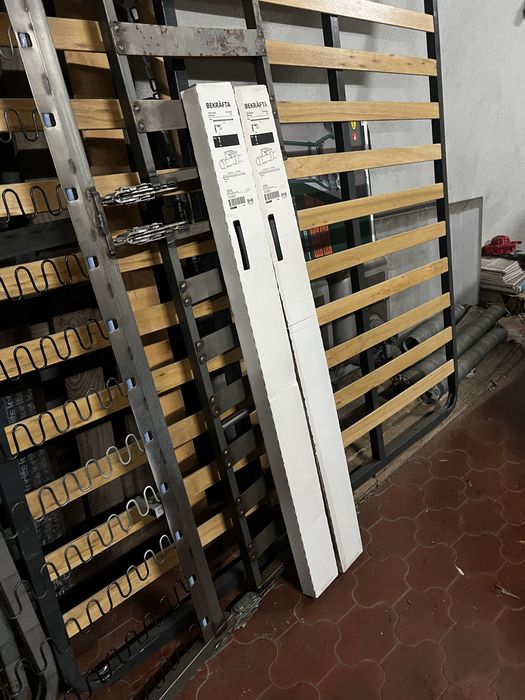 Varão de Cortina IKEA BEKRÄFTA Ajustável 120–210 cm - 5€ cada