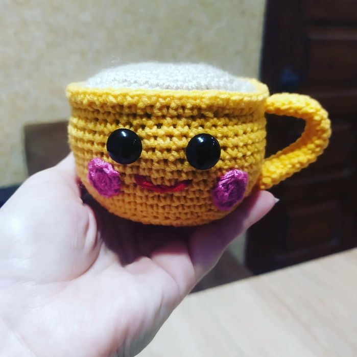 Игрушка чашка сувенир