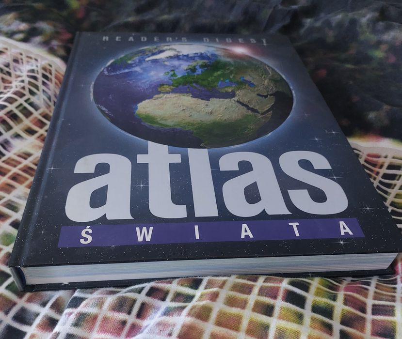 Atlas świata duży