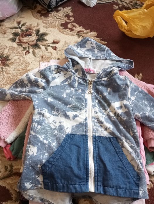 Великий пакет одягу для дівчинки 3-4 років