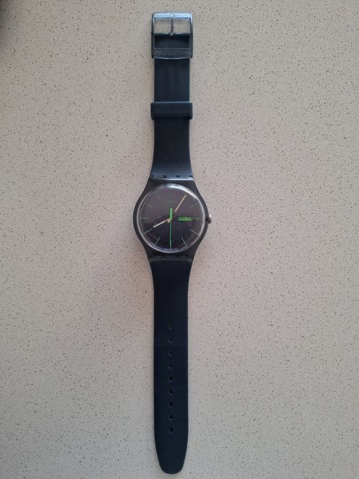 Relógio Swatch SR1130SW V8 azul/verde