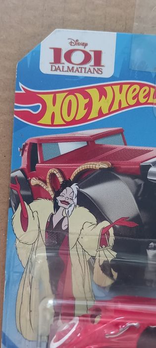 Cruella de vil hot wheels disney 101 dalmatas
