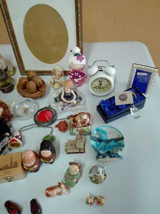 Lote artigos de decoração