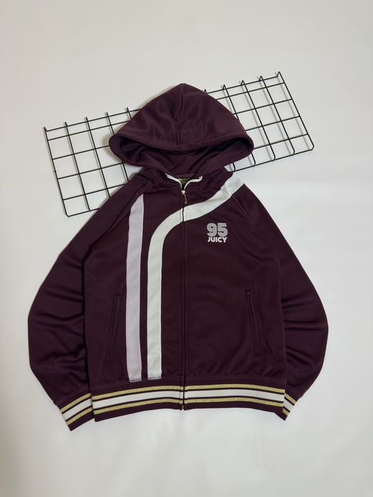 Juicy Couture Black Label Chrystal Logo Zip Hoodie Зип худи — zdjęcie 3