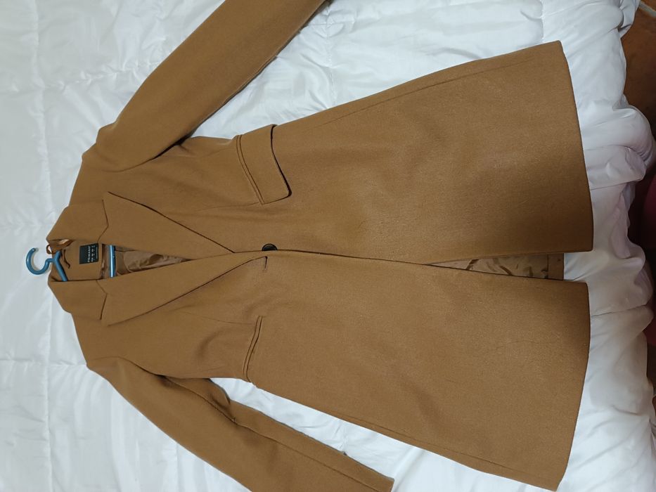 sobretudo cor camel S