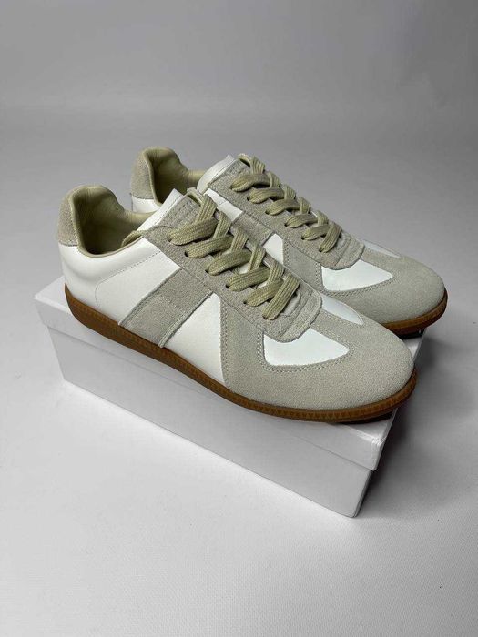 Maison Margiela Replica Gats кеди сірі кросівки кеды серые кроссовки