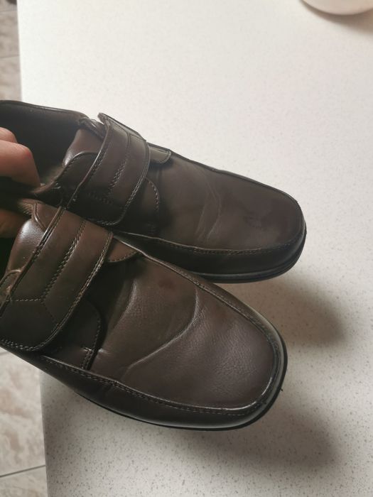 Brązowe buty męskie