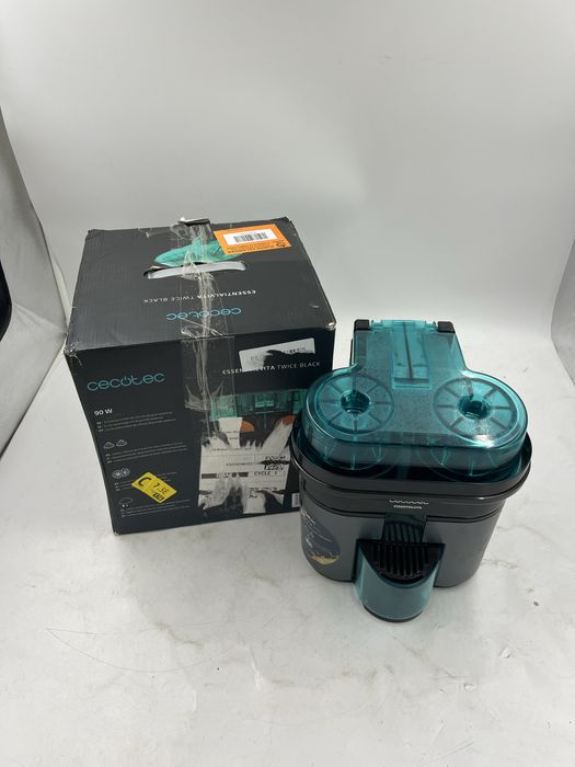 Cecotec essentialvita twice black elektryczna wyciskarka do cytrusów