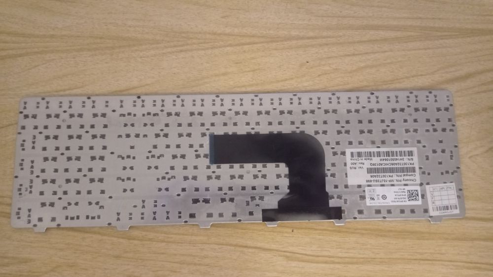 Клавіатура для ноутбука Dell Inspiron (3721, 5721, 3737, 5737) Black,