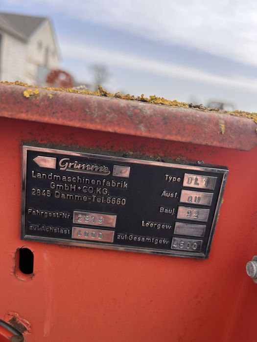 Kombajn Grimme dl 1500