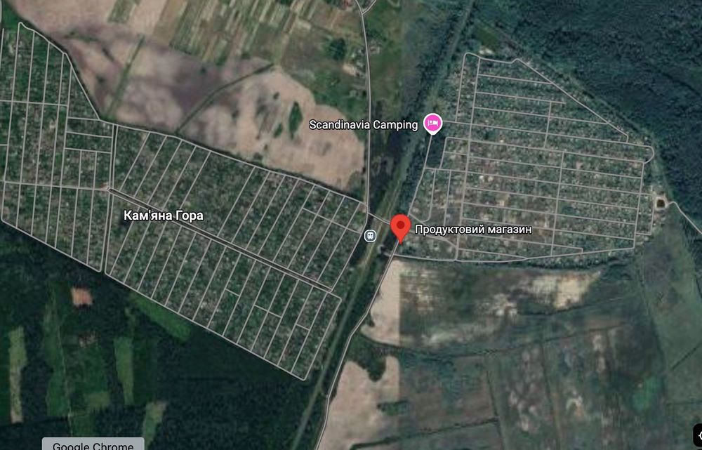 № продаж Земельної ділянка 6 сот біля хвойного лісу, Кам’яна Гора