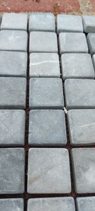 Mozaika kamienna dekory  30x30 marmur naturalny  lawa wulkaniczna