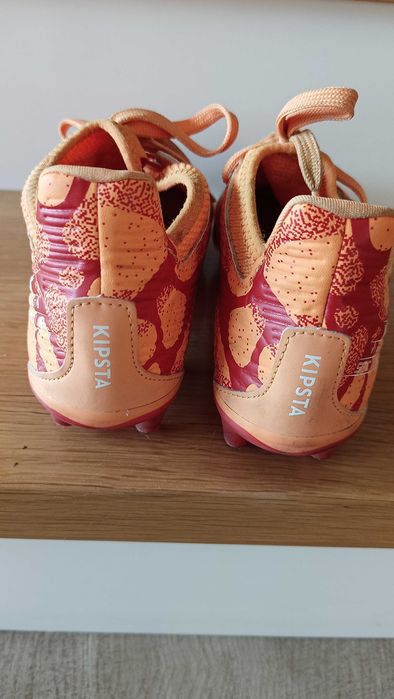 Buty do piłki nożnej (korki) Kipsta Viralto III FG Mango rozmiar 35