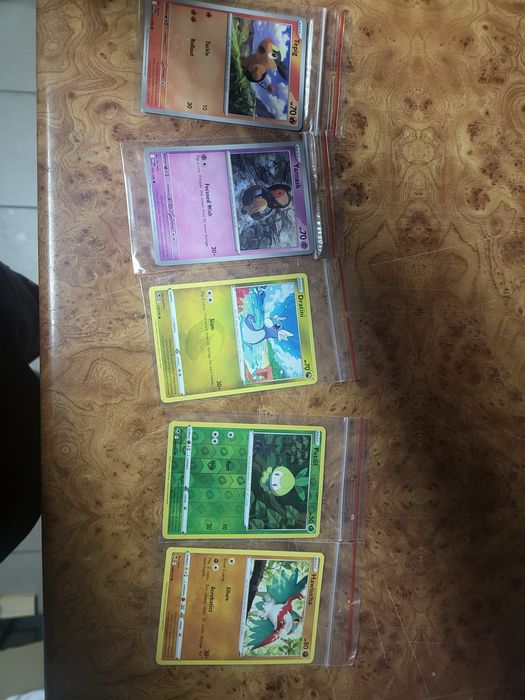 100 sztuk kart oryginalnych pokémon