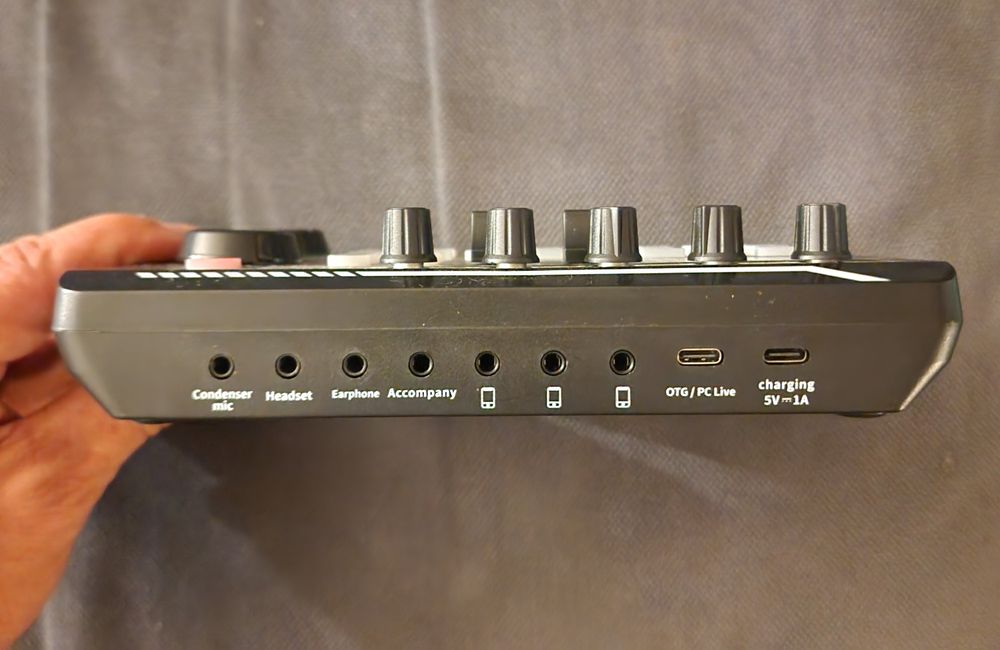 Mini mesa de mistura