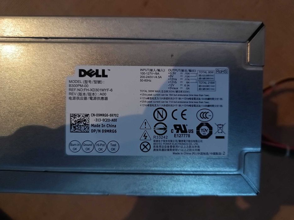Zestaw upgrade PC: Płyta DELL + i5-3470 + 8GB RAM DDR3