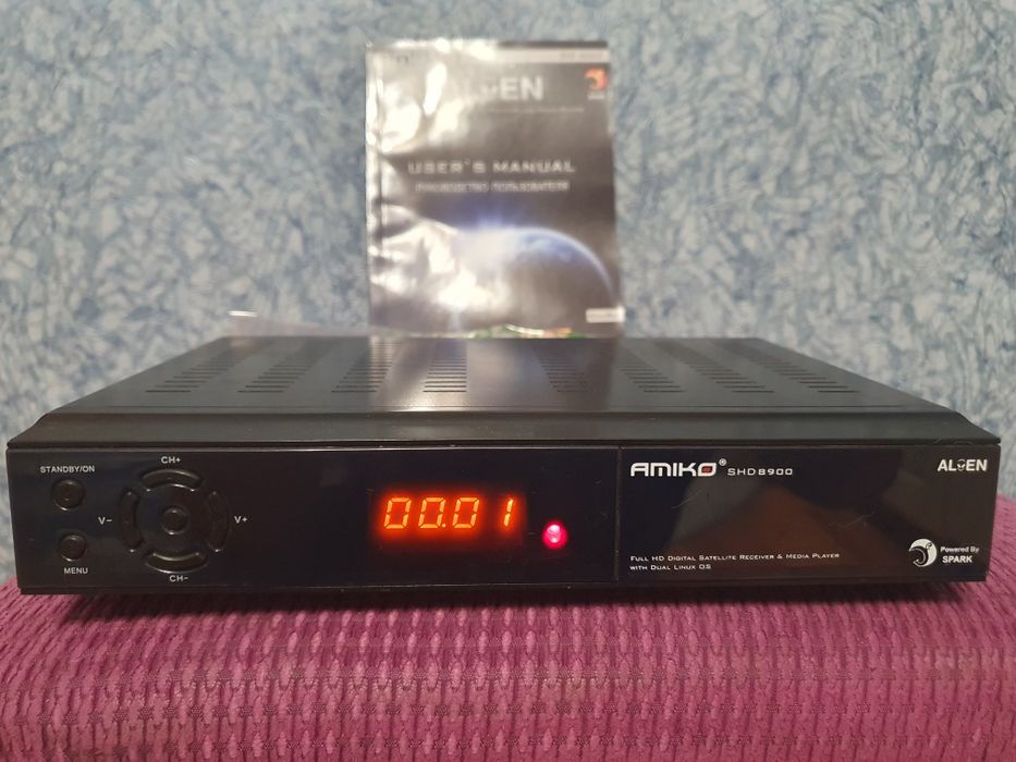 Супутниковий HD ресивер AMIKO SHD 8900